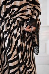 Sahara Stripes Long DrapeTribe