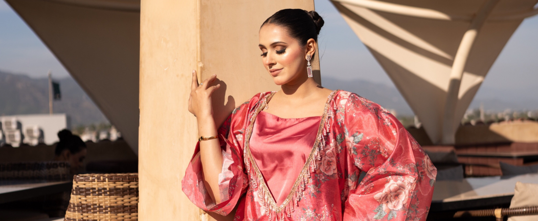 How-to-Stylishly-Wear-a-Kaftan-Dress-in-Pakistan-2025 DrapeTribe