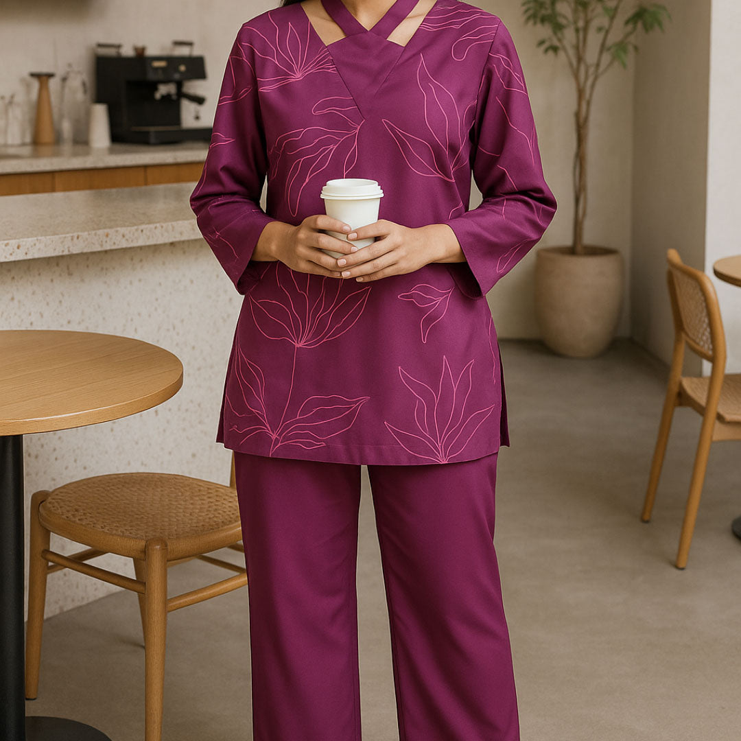 Magenta Muse Cord Set DrapeTribe