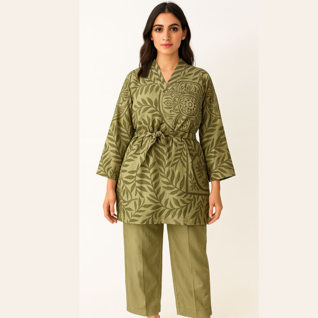 Olive Grace Cord Set DrapeTribe