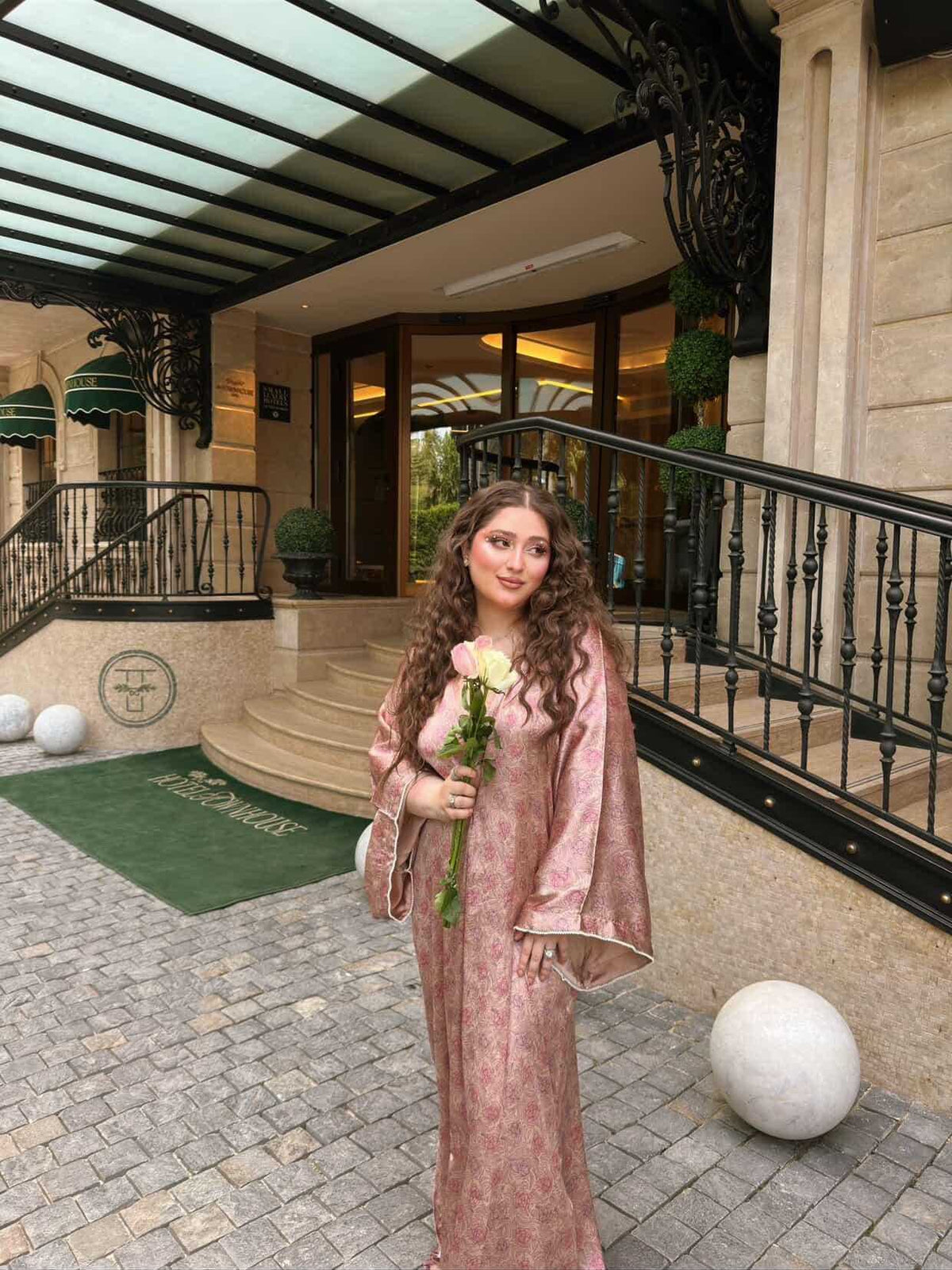 Rose Gold Kaftan DrapeTribe