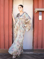 Zariah Silk Kaftan Statement Drapes