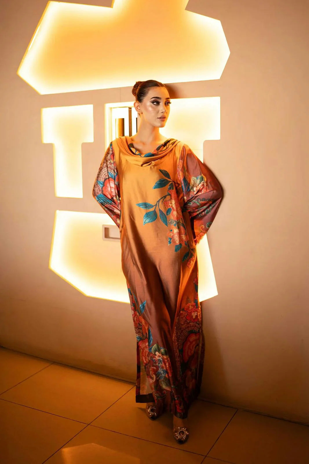 Amber Long Statement Drapes