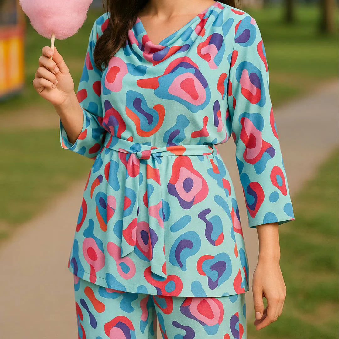 Cotton Candy Chic 2 piece Cord Set DrapeTribe