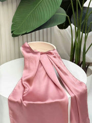 Rose Gold Kaftan Statement Drapes