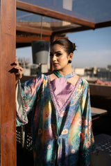 Twilight Bloom Kaftan Statement Drapes
