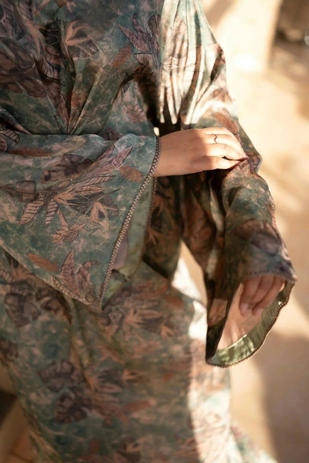 Zariah Silk Kaftan Statement Drapes