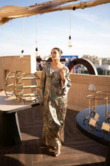 Zariah Silk Kaftan Statement Drapes